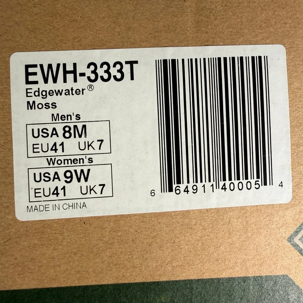 Muck Boot Company Edgewater Hi Men 8 Moss Green Waterproof Rubber Boots EWH-333T